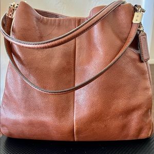 COACH Madison Phoebe Leather Handbag